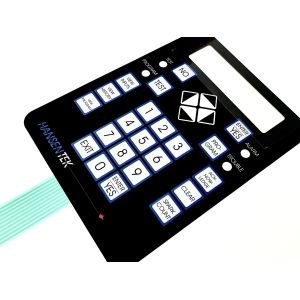 Gossly Transpent LCD Screen Membrane Touch Switch With Metal Dome