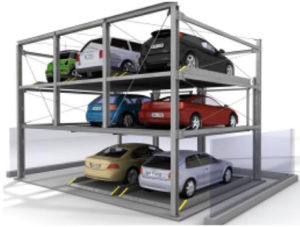 Reliable Puzzle Parking System With Galvanized Wave Plate Efficient Vehicle