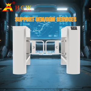 HCW Automatic Swing Barrier Turnstile Gate with 950mm Channel Width for 30–45