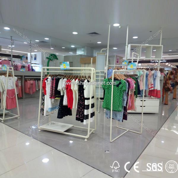 Quality custom design clothes display shelf wholesale
