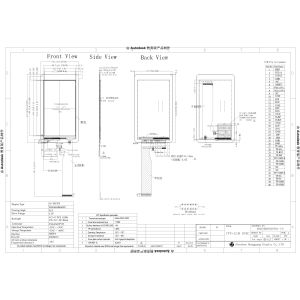 720x1280 Smart TFT Display 5 Inch MIPI Interface Display