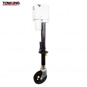 Cheap A Frame Electric Trailer Jack With Wheel 2500LB Capacity 18 Travel for sale