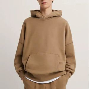 Cheap Men′s Blank Thick Terry Heavy Weight Oversized Fit Custom Print Logo Men′s Hoodies for sale