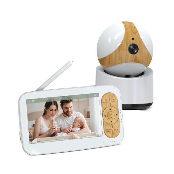 Quality 5 Inch 1080P Wireless Baby Monitor with Sound Detection wholesale