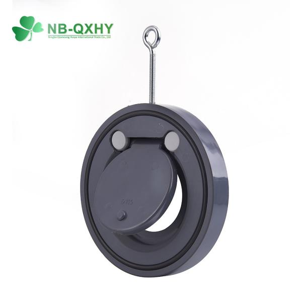 Quality Effective Ddcv Double Lobe Function PVC White Swing Check Valve with ANSI Standard wholesale