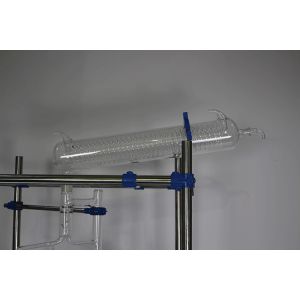 Lab Scale Double Layer Glass Reactor Semi Automatic Durable High Precision