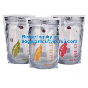 China Jar Shaped Pouches, Round Bottom Plastic Bag/Stand Up Pouch Bag For Meat,Pork,Beef,Sea Food, Bagease, Bagplastics on sale