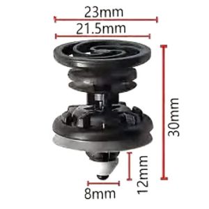 Car Door Trim Panel Clips 7L6868243 Fixed Card Buckle for VW for Golf for Passat