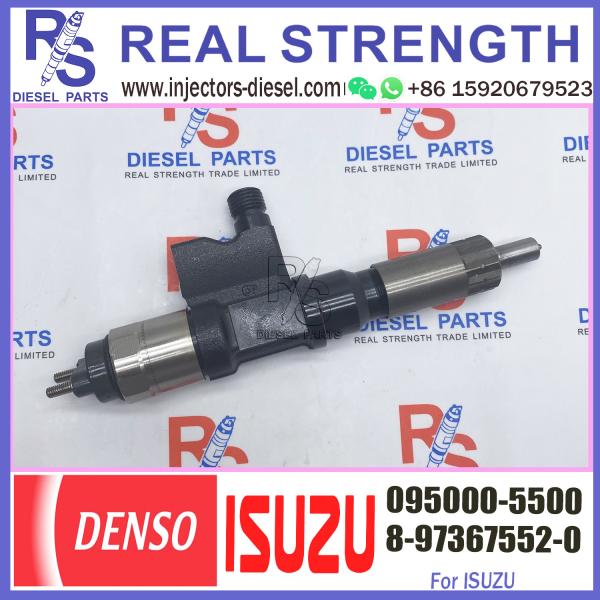 Quality auto parts fuel injector 8-97367552-5 injector 095000-5500 for ISUZU 4HK1 6HK1