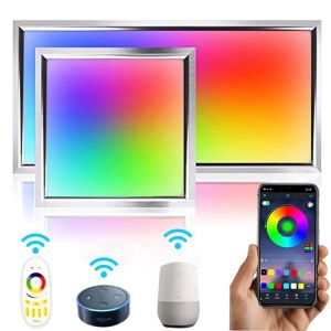 RGB CCT Changing LED Light Panel Light With Aluminum+PMMA 120° Beam Angle IP44