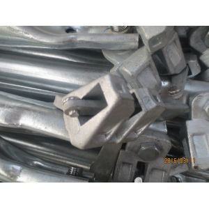 Ringlock verticals 48.3*3.2mm Ringlock Scaffolding System HDG Surface