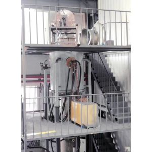 SS 304 Material Vertical Graphitization Furnace with Closed Water Cooling for