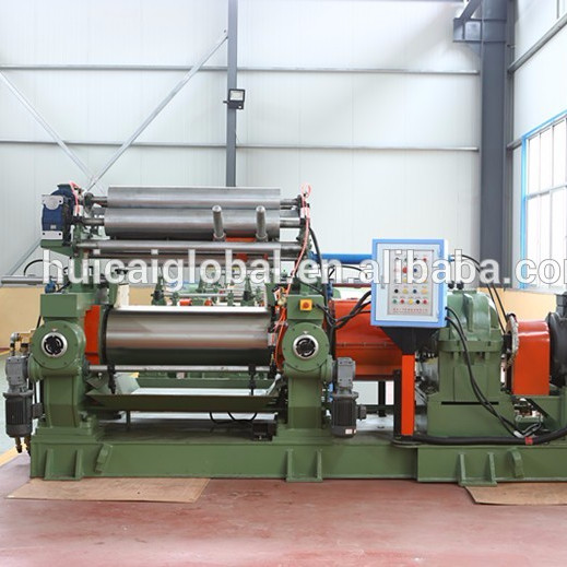 Quality 380V 450V Rubber Refining Mill Two Roll Mixing Mill 5200X2000X1830 for Market wholesale
