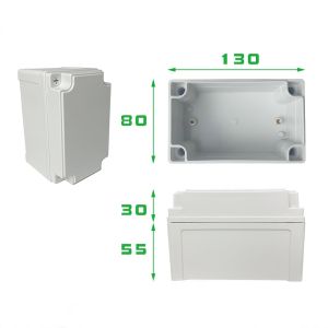 TY-8013085 Ip66 Electric Connection Box Waterproof ABS Plastic Enclosure switch
