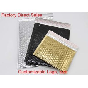 Protective Bubble Packaging Poly Mailers Shipping Envelopes Copperplate / Offset Printing