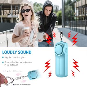 Security personal alarm devices personal aaa battery alarm bell anti rape self