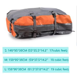 Waterproof Rooftop Deluxe Cargo Carrier With Roof Basket