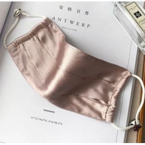 Reusable 16mm 100% Mulberry Silk Face Mask Protective Use