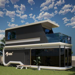 Apple Cabin Luxury Prefab Modern Design Tiny House Villa Container