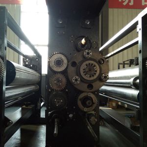 High Precision PLC Flexo Die Cutting And Printing Machine 30-50KW Power