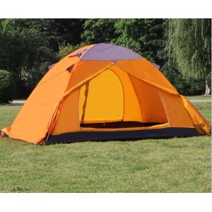 Double Layer 3-4 Person Backpacking Dome Tent Camping Tent(HT6084)