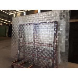 China Low Emissivity  Partition Kiln Fused 10mm Custom Glass Sheets on sale