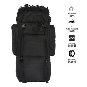 65L Large Capacity Mountain Climbing Backpack / Oxford Tactical Camping Backpack