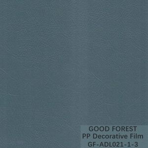 Decorative Black Polypropylene Film Degradable Naural Dermatoglyph