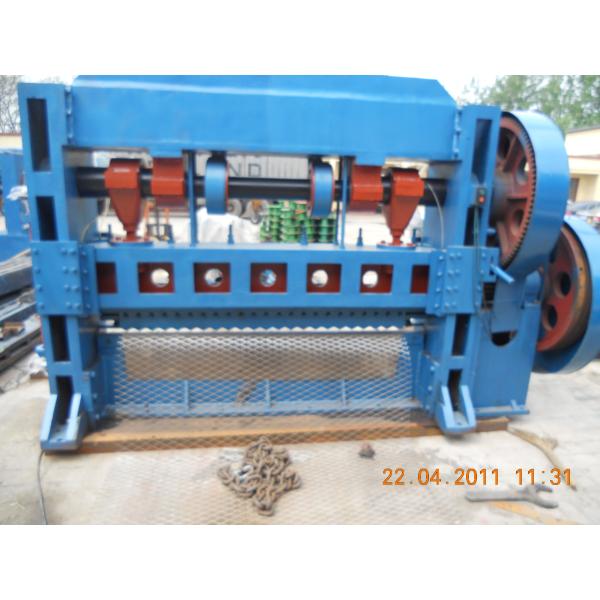 100n Tons Aluminum Steel Diamond Expanded Metal Mesh Machine High Speed Making