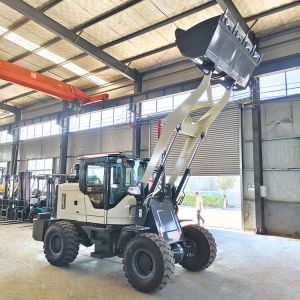 Chinese Factory 1Ton 2Ton 3Ton 5Ton Mini Shovel Loader Small Compact Multifuncti