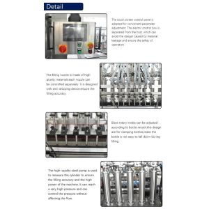 220 V Automatic Peristaltic Pump Filling Machine for Essential Oil and Lotion in