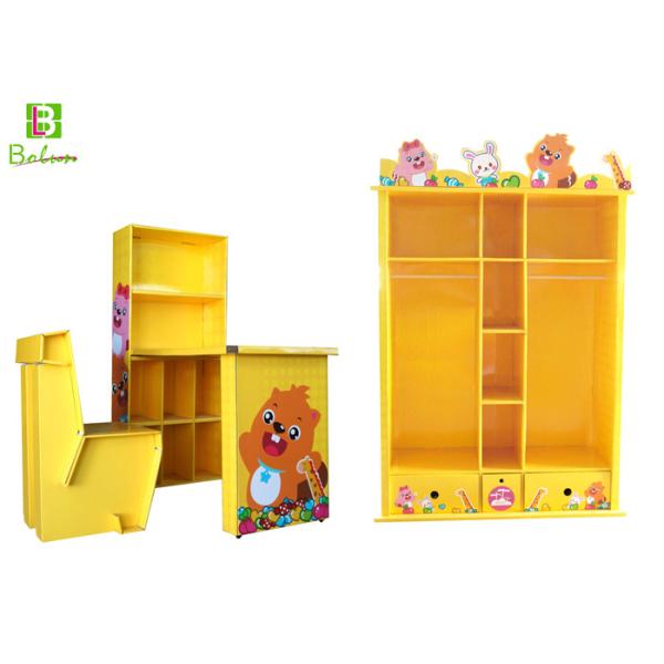 Quality Cartoon  Eco - FriendlyCardboard Display Furniture One Set Finish Matt Lamination wholesale