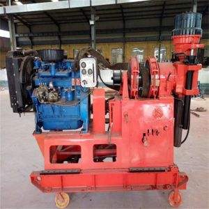 Xy-150 Hydraulic Crawler Mounted Mud Pump Core Drilling Rig For Geotechnical
