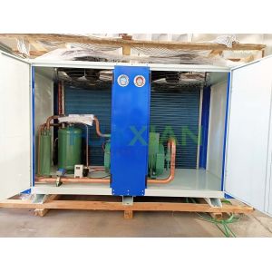 200 Square Meters Air Condensing Unit Polyurethane Panel Cold Storage System