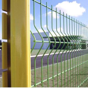 Anping TLWY Curved 3D Wire Mesh Fence Green Galvanized ODM OEM