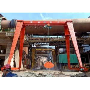 Q235B Q355B 16T Single Girder Gantry Crane Wireless Remote Control