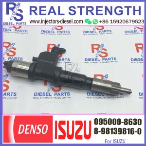 Huida Diesel Engine fuel injector 095000-6652 8-98030550-2 095000-8630 8