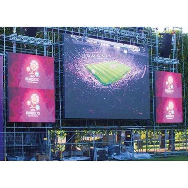 HD Outdoor LED Billboard Real Full Color LED Wall Display Screen 20mm Pixels