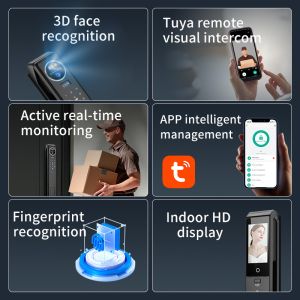 Tuya Intercom Camera 3D Face Recognition Smart Intelligent Digital Smart Home