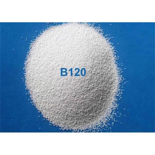 Low Wear Rate Ceramic Bead Blasting Media B60 B120 For Titanium Alloy /