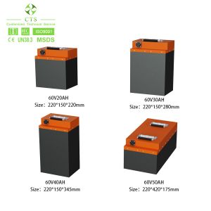 48V 60V 72V 96V Rechargeable 25ah 50ah 70ah Lithium Battery Pack for E