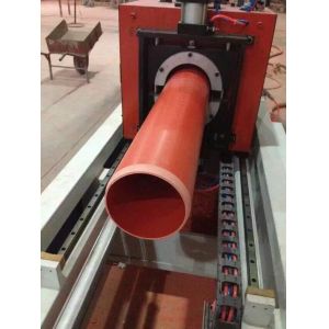 Dust Free Plastic Pipe Threading Machine / Pipe Threading Equipment