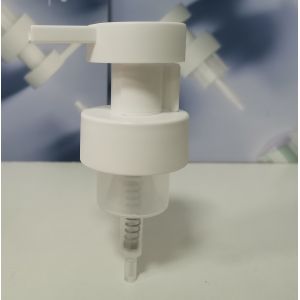 Cheap Customized Bottle Foam Pump 43/410 White Clip Lock Pump Dispenser For Effortless Foam Dispensing for sale