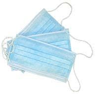 China Disposable 3 Ply Face Mask High Filtration Efficiency Anti Flu Eco Friendly on sale