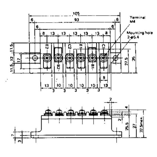 Quality 2SC3213 Silicon NPN Triple-Diffused Junction Mesa Type  FUJITSU IGBT Power Module wholesale