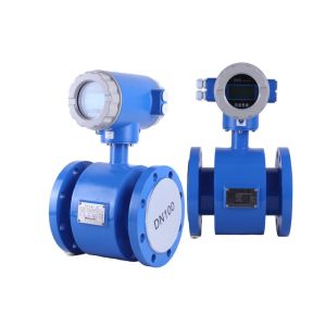 Intelligent Electromagnetic Flow Meter 20ma River Water Magnetic Nitric Acid
