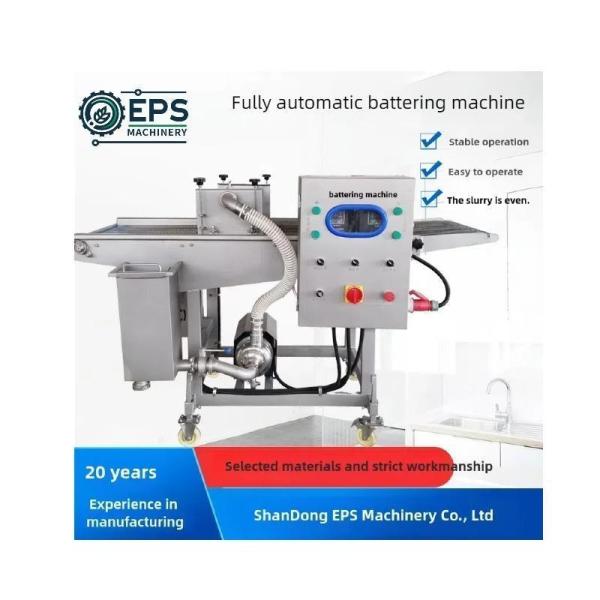 EPS Machinery Fish Shrimp Vegetable Battering Machine 380V for Thermal