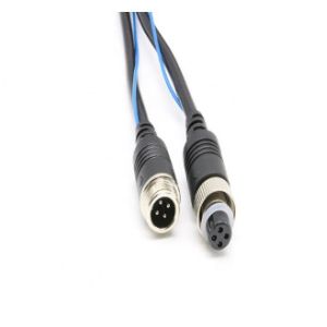 GX12 4 Pin Aviation Cable For Truck Rear View Backup Camera System