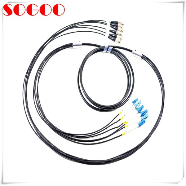Quality G657A1 Multimode Armored Outdoor Fiber Patch Cable 4 6 8 12 Core High Tensile wholesale
