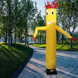 Customize Size Giant Advertising Inflatable Air Dancer Man For Advertising